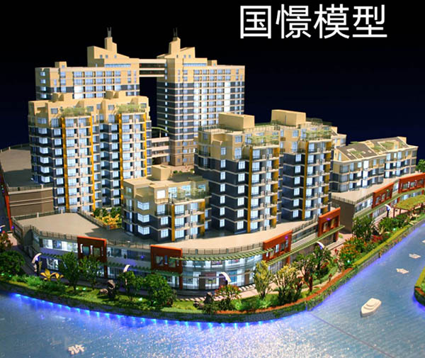 沁阳市建筑模型