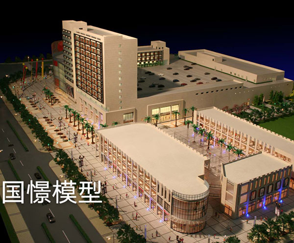 沁阳市建筑模型