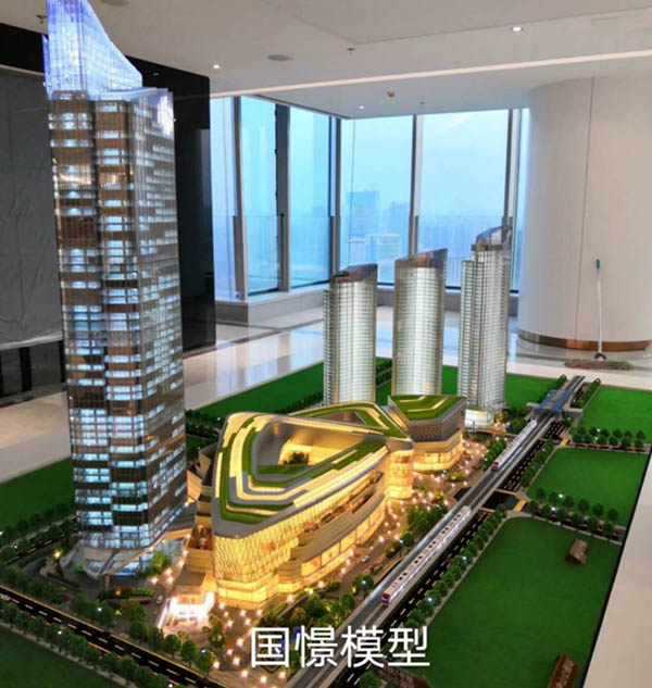 沁阳市建筑模型