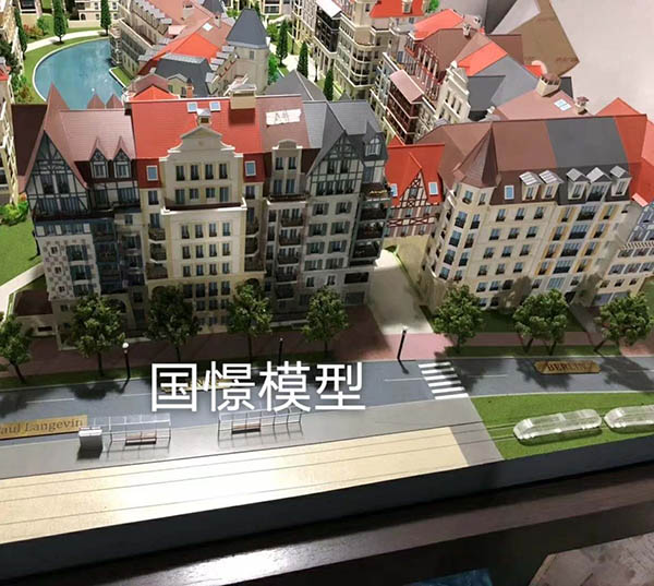 沁阳市建筑模型